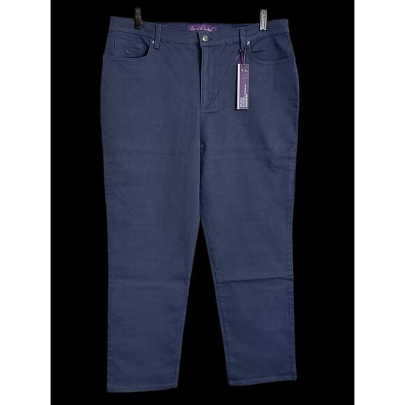 Gloria Vanderbilt Amanda Women’s Original Slimming Jeans Tapered Size 16 Short - Picture 1 of 13